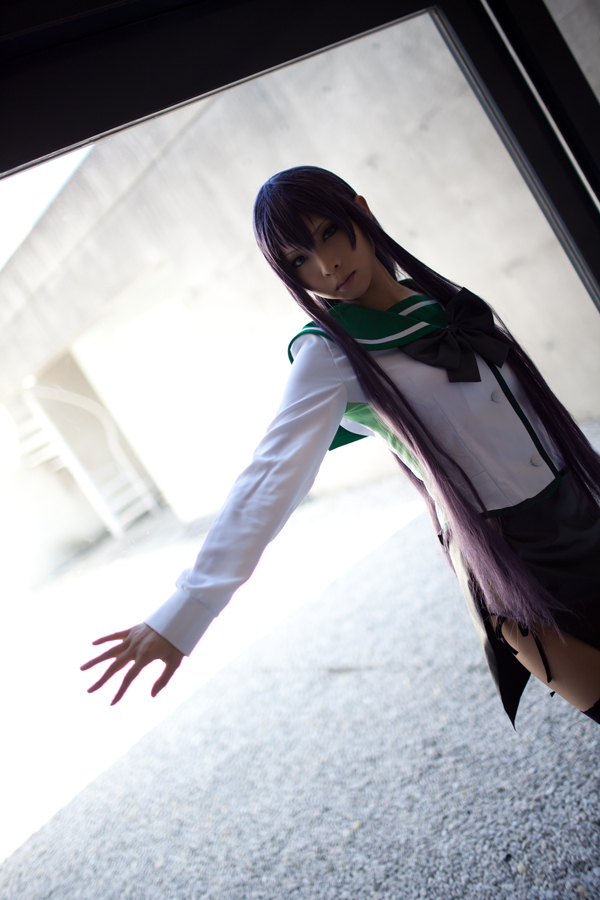 [Cosplay] 2013.04.09 游戏美女丝袜套图 Sexy Saeko Busujima